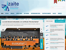 Tablet Screenshot of izaite.net